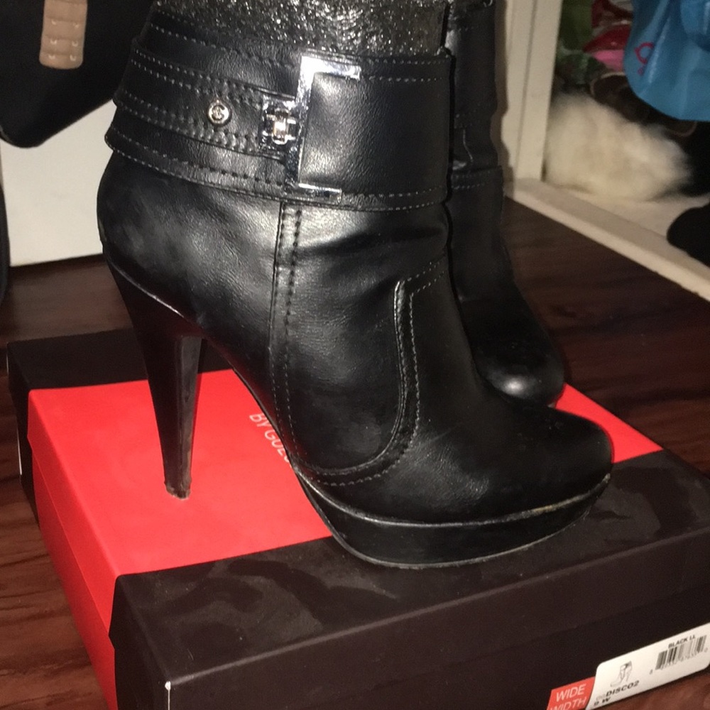 Guess Platform Ankle Booties
